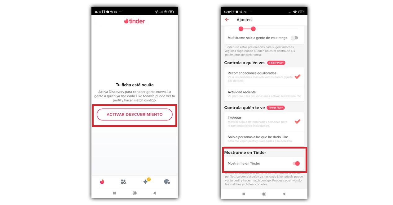 PERFILES TINDER: Dónde están y por qué NO APARECEN 2 perfiles tinder donde estan y por que no aparecen