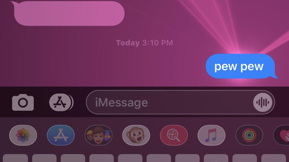 pew pew descubre el mensaje secreto del iphone