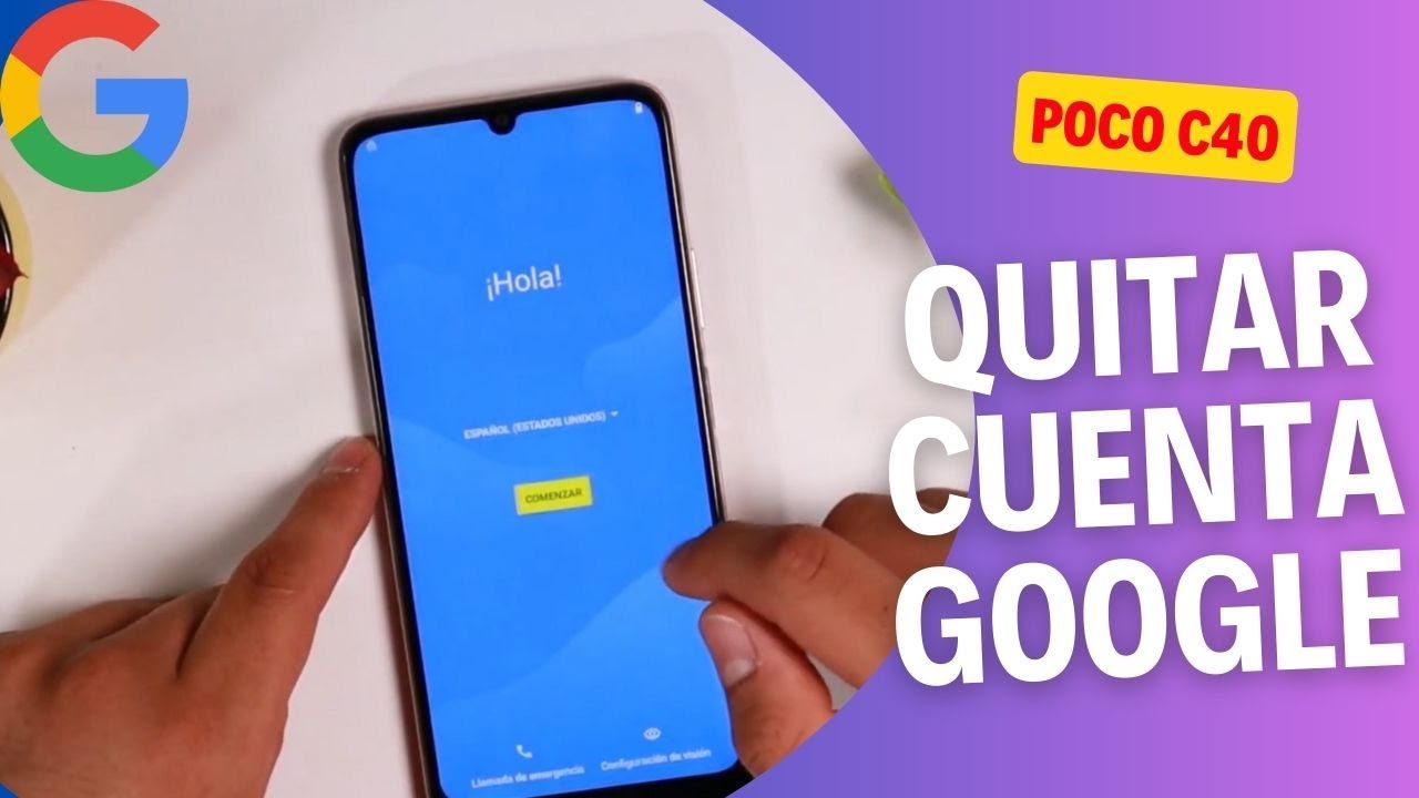 Poco C40 FRP: ¡Descubre cómo BORRAR tu cuenta de Google! 2 poco c40 frp descubre como borrar tu cuenta de google