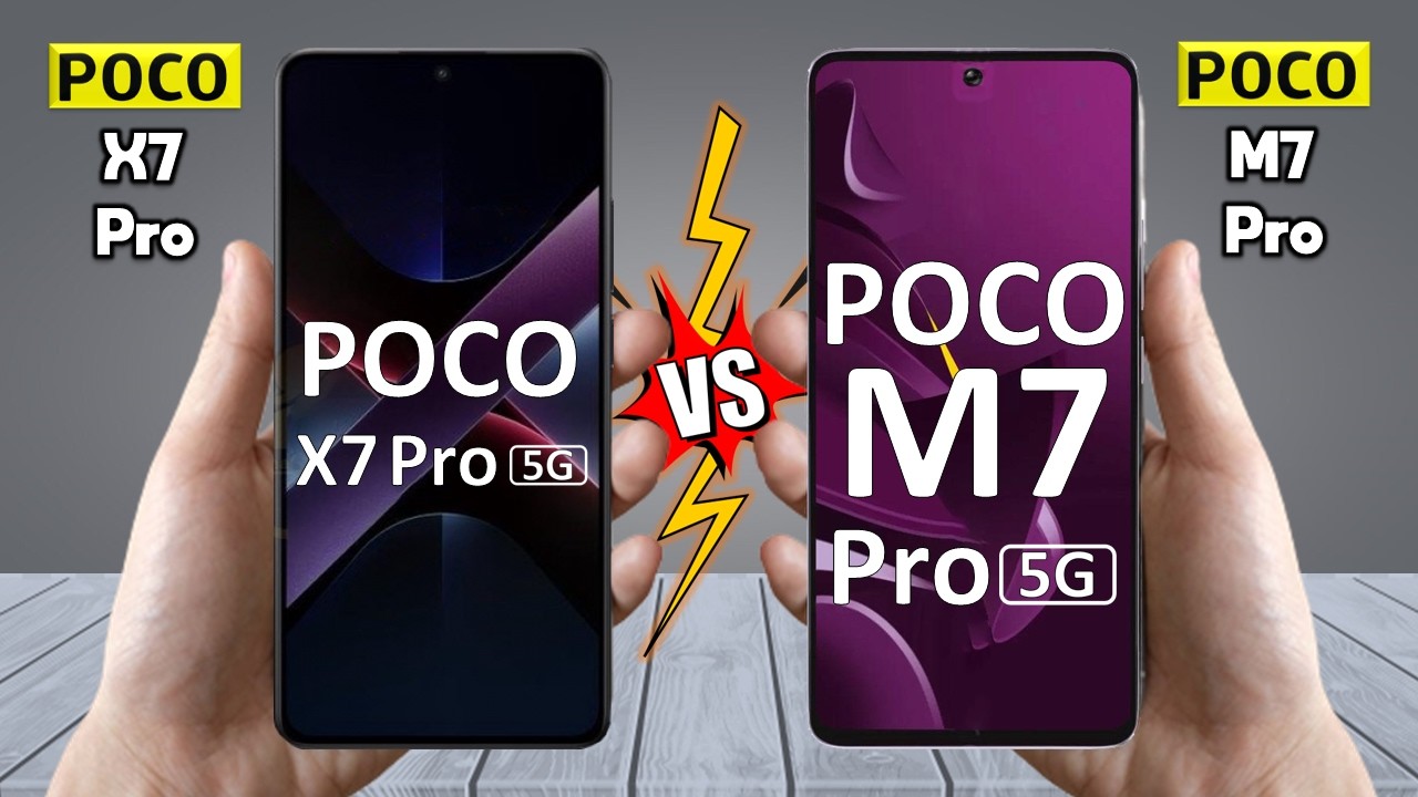 POCO X7 vs POCO M7 Pro: ¡Descubre sus CLAVES SECRETAS! 2 poco x7 vs poco m7 pro descubre sus claves secretas