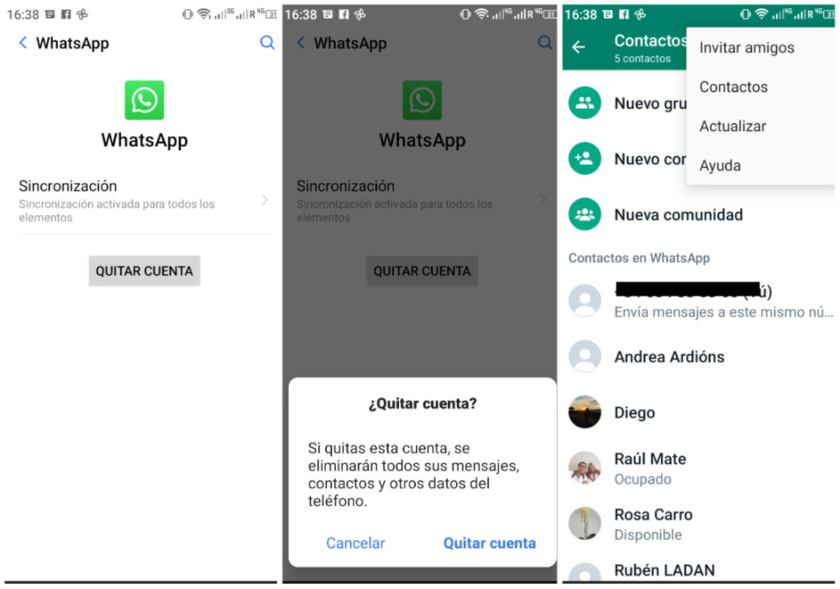 Por qué los CONTACTOS de WHATSAPP aparecen SIN NOMBRE 2 por que los contactos de whatsapp aparecen sin nombre