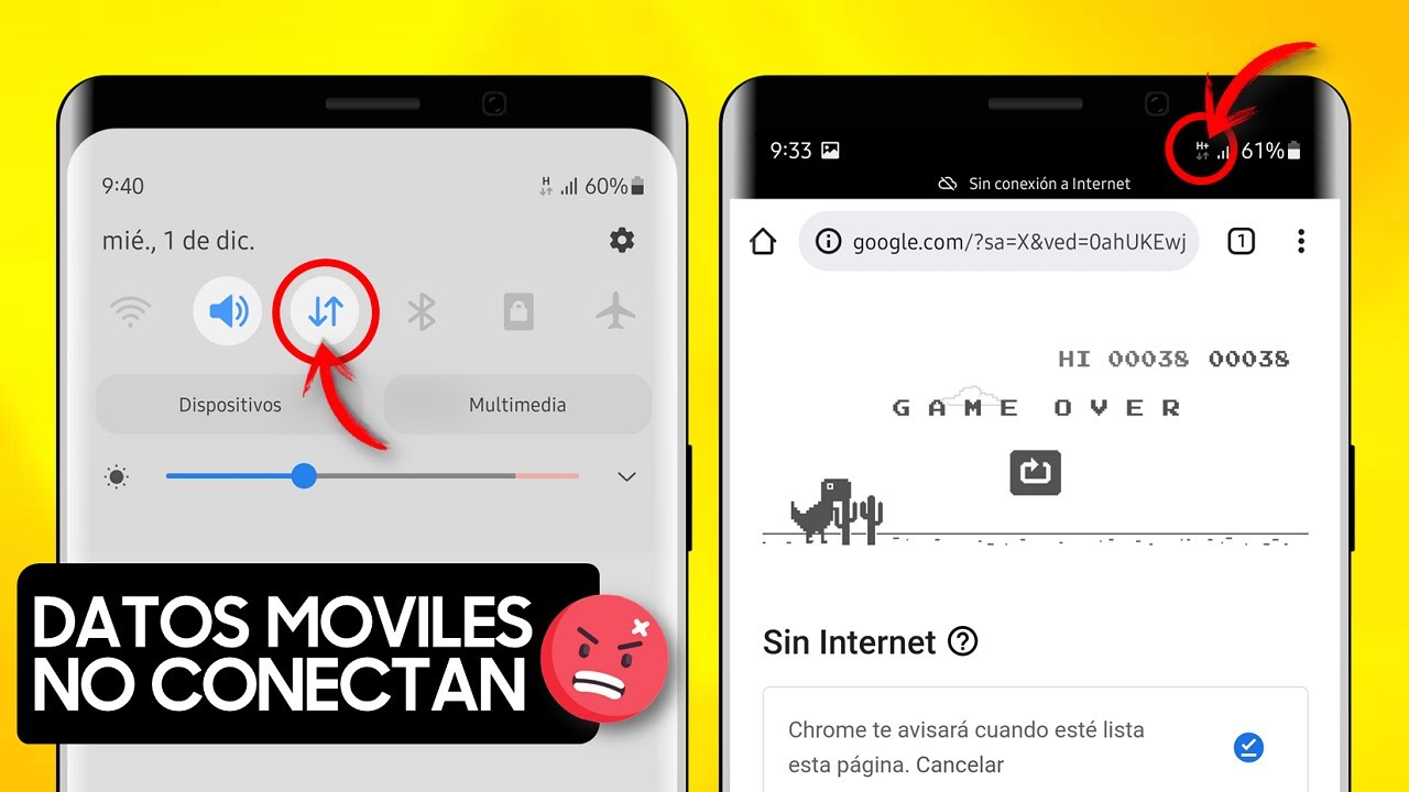 por que no se activan los datos moviles en tu samsung