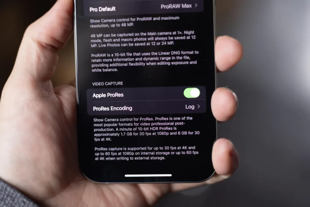 ProRes Apple: Cómo TRANSFORMA tus VIDEOS en el iPhone 2 prores apple como transforma tus videos en el iphone