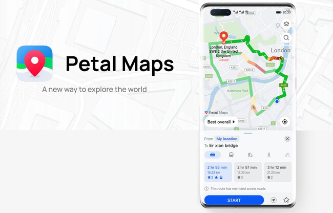 puede petal maps superar a google maps descubrelo aqui