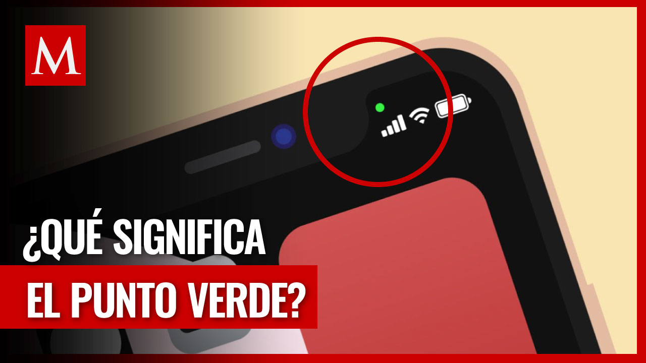 Punto verde en el móvil: Qué OCULTA este SIGNO 2 punto verde en el movil que oculta este signo