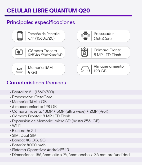 QUANTUM Q20: Descubre SUS SORPRENDENTES CARACTERÍSTICAS 2 quantum q20 descubre sus sorprendentes caracteristicas