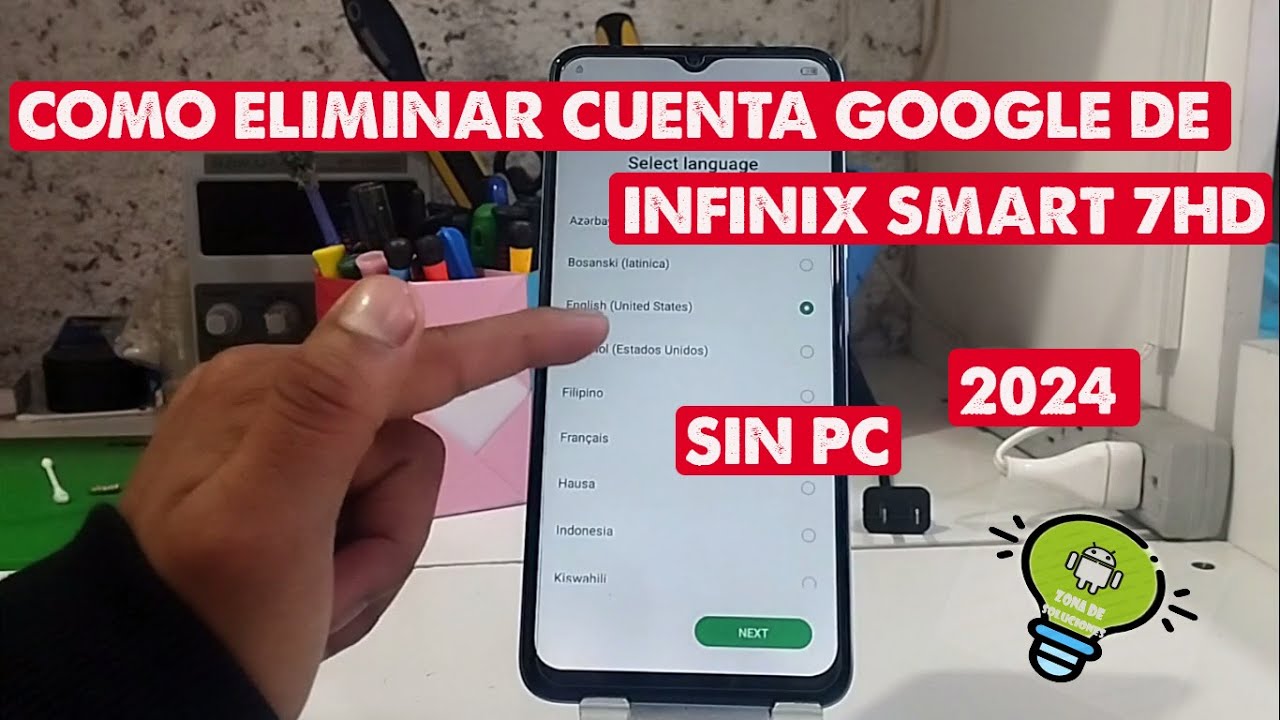 QUITA tu CUENTA de GOOGLE en INFINIX SMART 7 FÁCILMENTE! 2 quita tu cuenta de google en infinix smart 7 facilmente