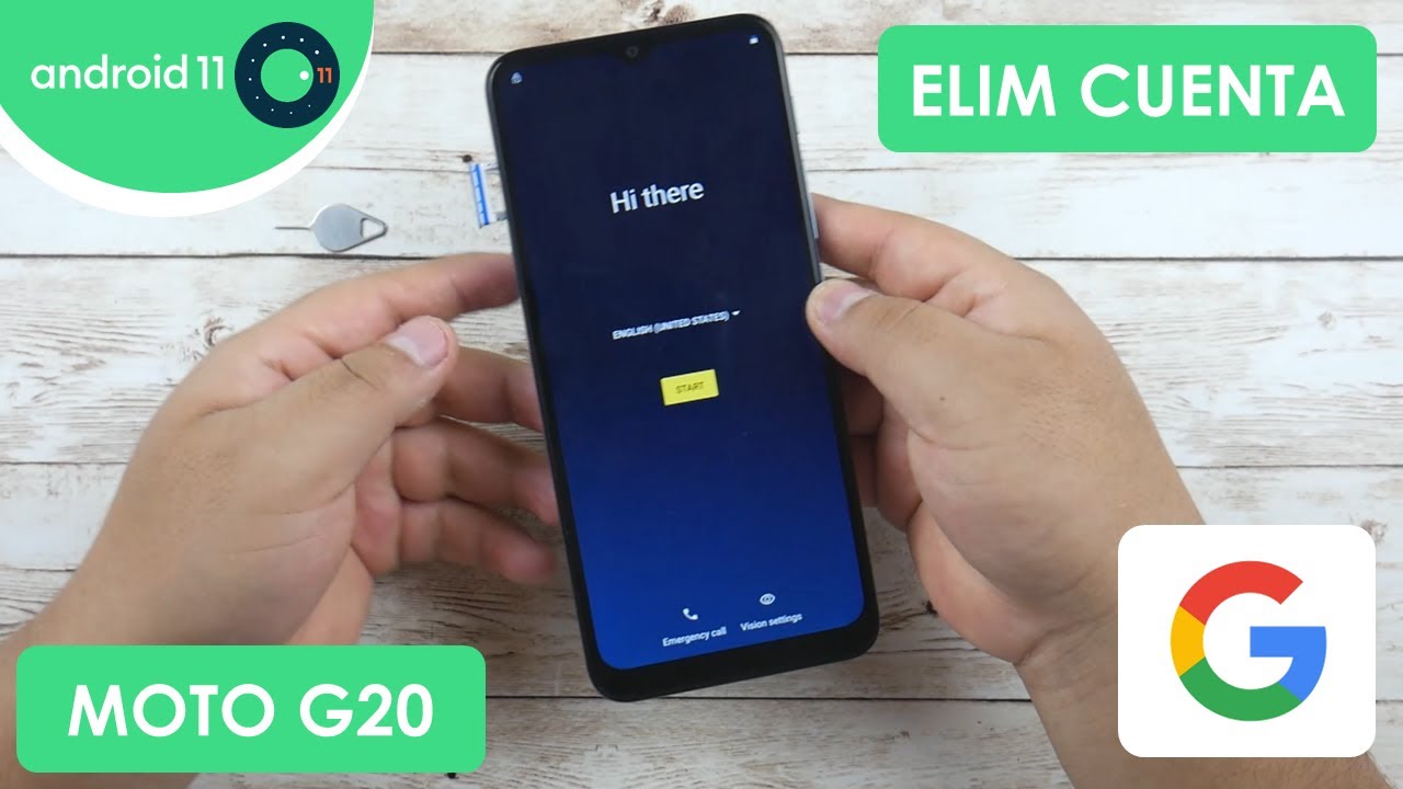 quitar cuenta google en moto g20 como hacerlo