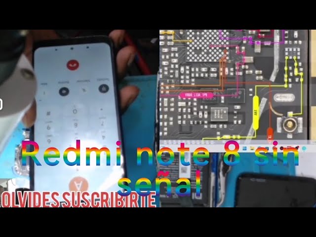 red de datos por que mi redmi 8 no tiene servicio