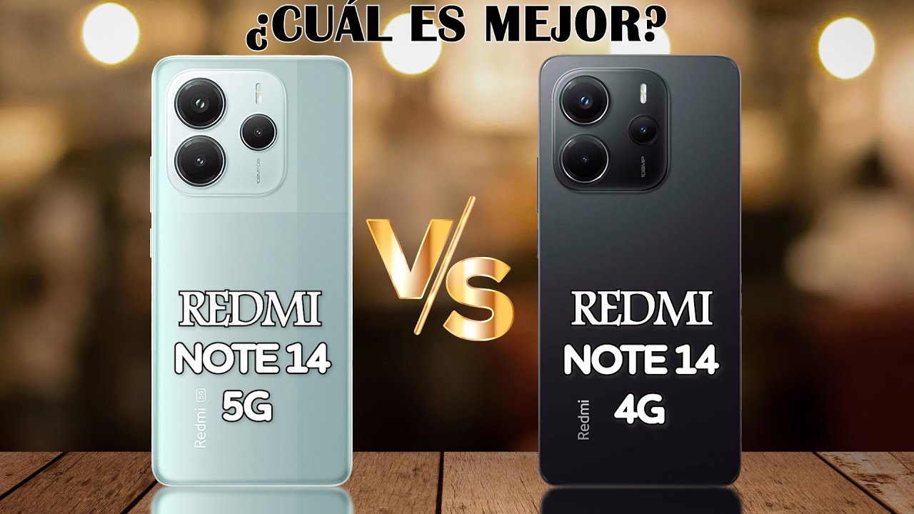 REDMI NOTE 14: 4G o 5G Descubre cuál es el mejor para ti 2 redmi note 14 4g o 5g descubre cual es el mejor para ti