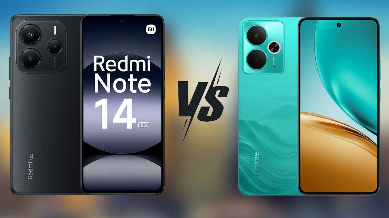 Redmi Note 14 5G vs realme 14T 5G: QUIÉN GANARÁ 2 redmi note 14 5g vs realme 14t 5g quien ganara