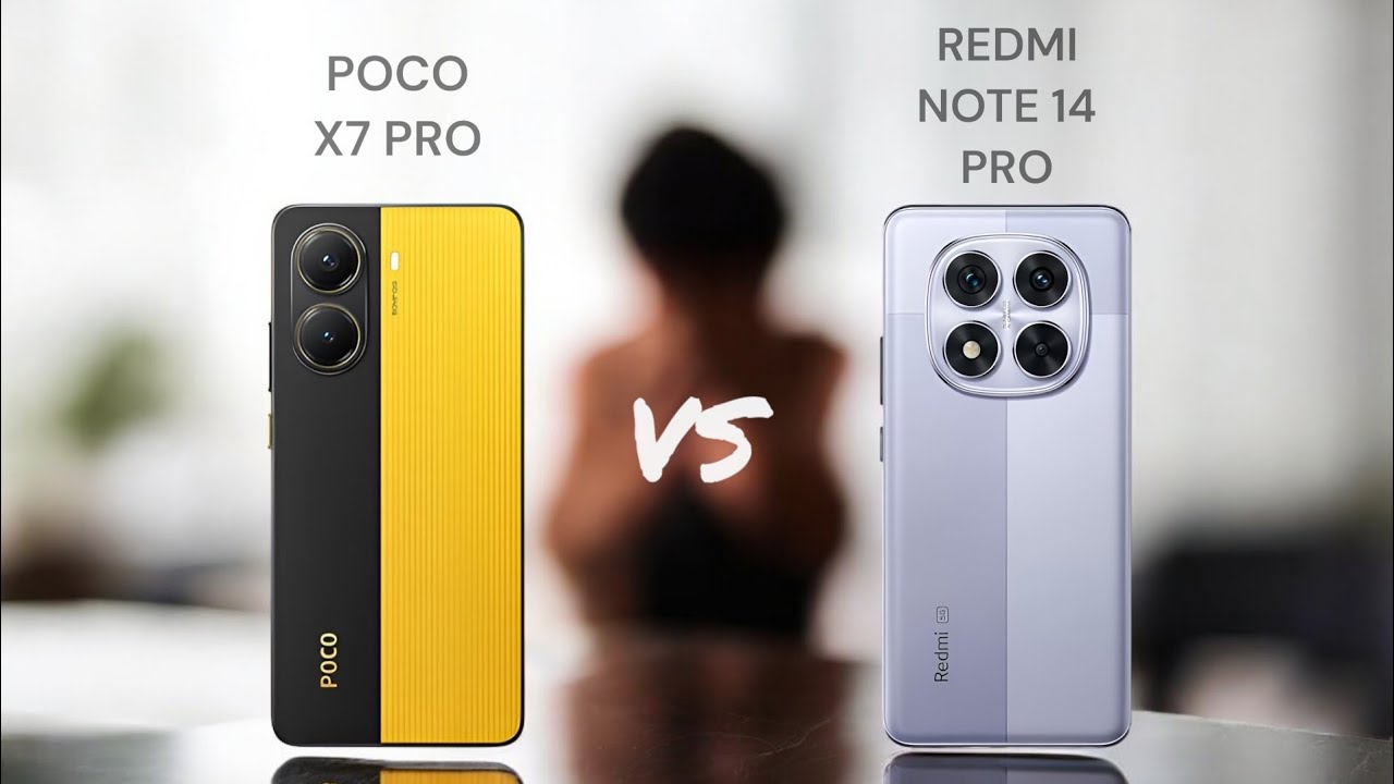 redmi note 14 pro vs poco x7 pro cual domina