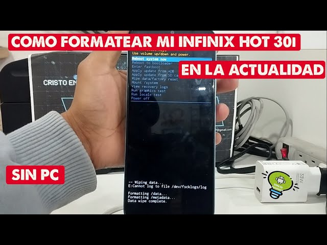 reinicia tu infinix hot 30i el secreto que necesitas