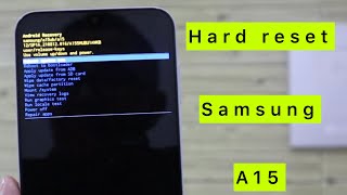 Reinicia tu Samsung A15: ¡Descubre el Hard Reset Fácil! 2 reinicia tu samsung a15 descubre el hard reset facil
