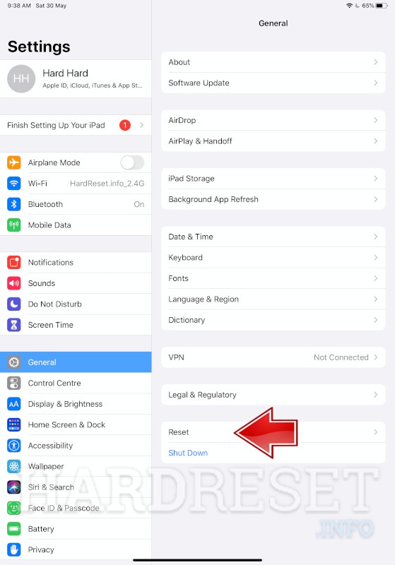 RESET en iPad Wi-Fi + 3G: CÓMO REINICIAR de FÁBRICA 2 reset en ipad wi fi 3g como reiniciar de fabrica