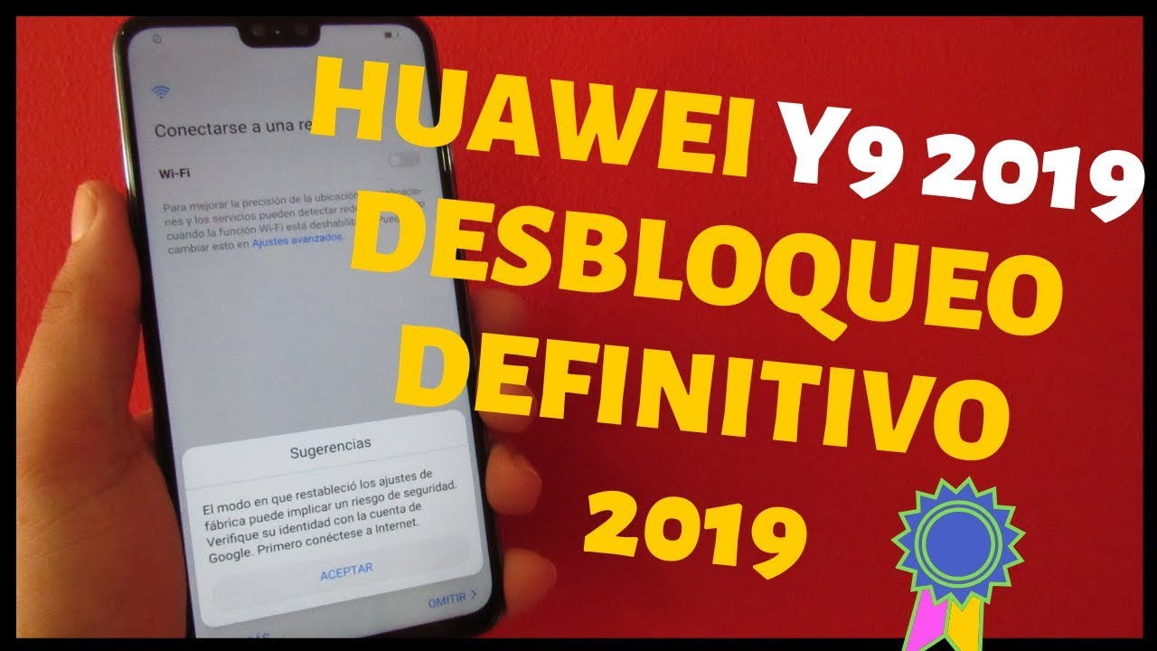 Resetear HUAWEI Y9 (2019): Cómo QUITAR CUENTA GOOGLE 2 resetear huawei y9 2019 como quitar cuenta google
