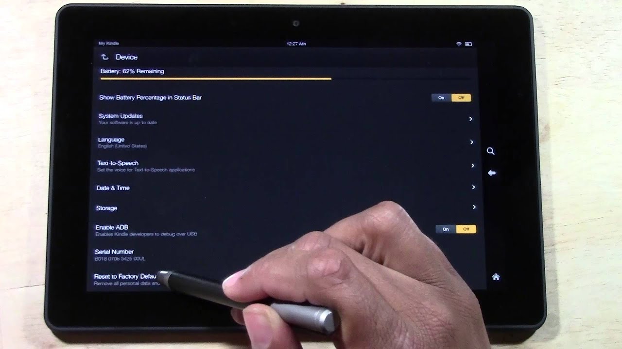 RESETEAR KINDLE: ¡Descubre Cómo REVIVIR tu HDX 8.9! 2 resetear kindle descubre como revivir tu hdx 8 9