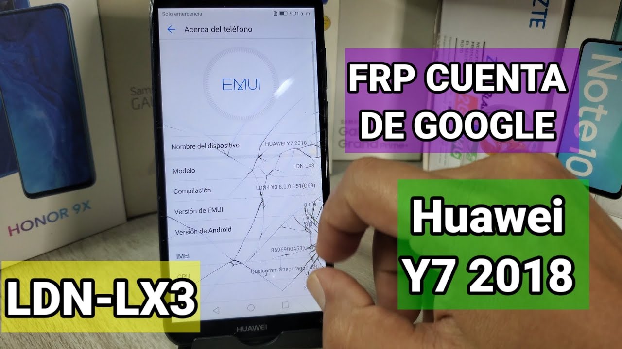 Resetear LDN-LX3: ¡ELIMINA la cuenta GOOGLE RÁPIDO! 2 resetear ldn lx3 elimina la cuenta google rapido