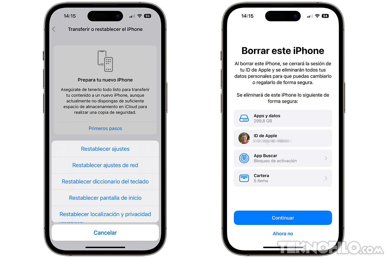 RESETEAR tu iPhone 15: QUÉ PASA al Borrar Todo 2 resetear tu iphone 15 que pasa al borrar todo