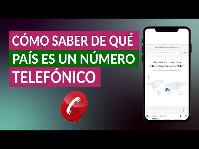 SABER QUIÉN ES: De dónde es TU NÚMERO de CELULAR 2 saber quien es de donde es tu numero de celular