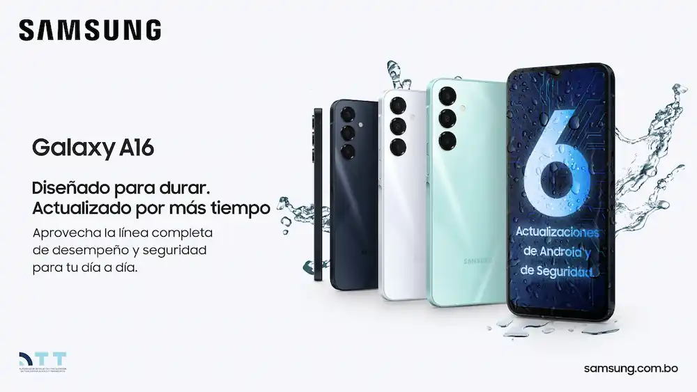 samsung a16 que ofrece su 6 anos de actualizaciones