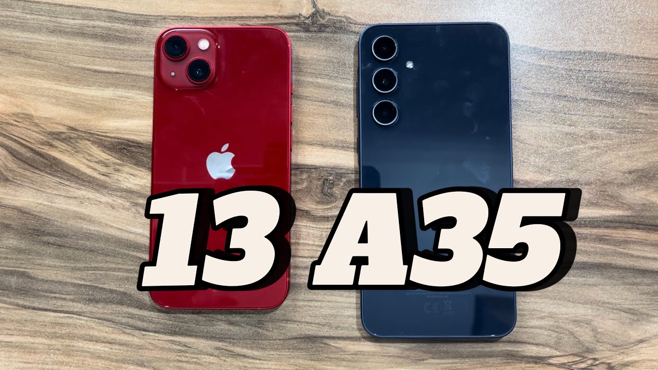 samsung a35 vs iphone 13 quien tiene la mejor camara