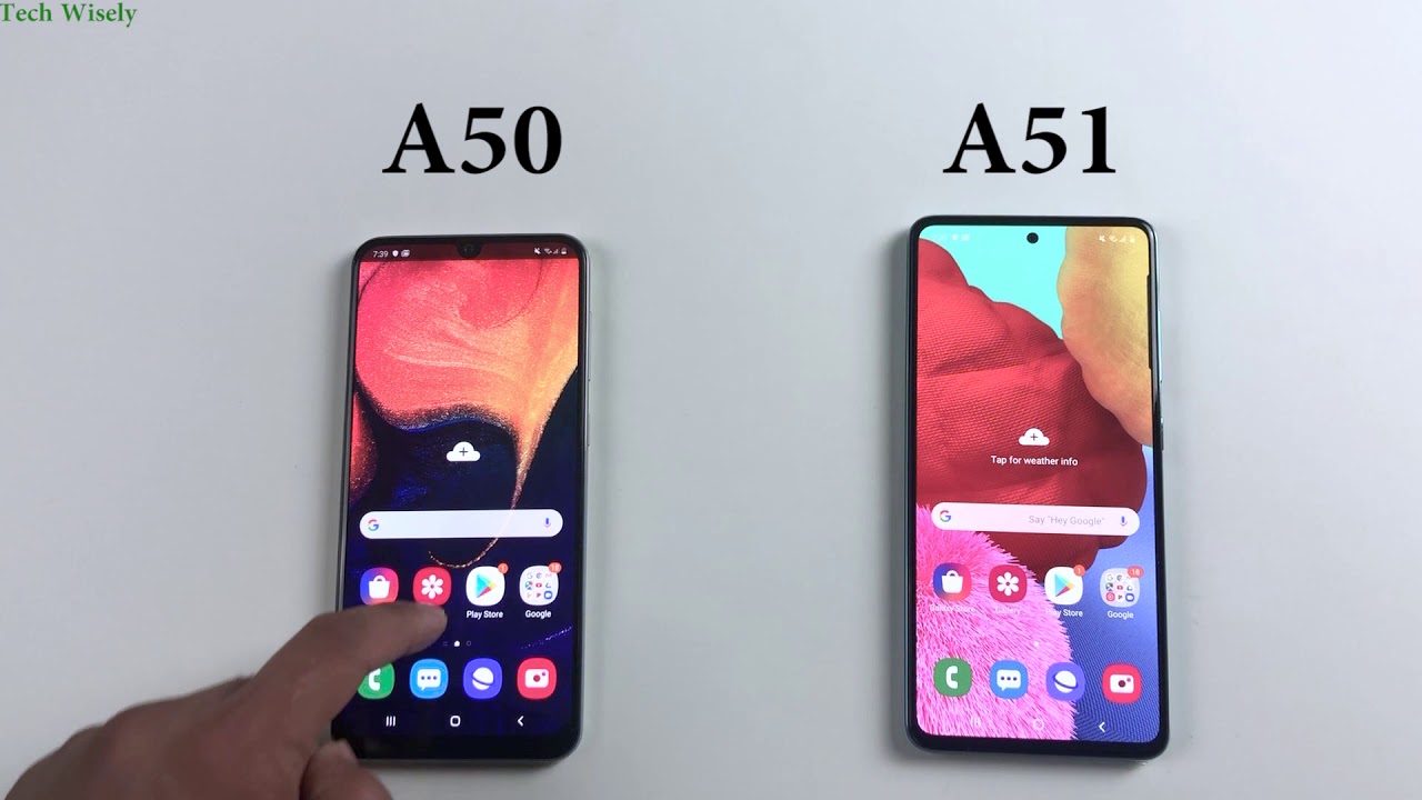 samsung a51 vs a50 descubre las increibles mejoras