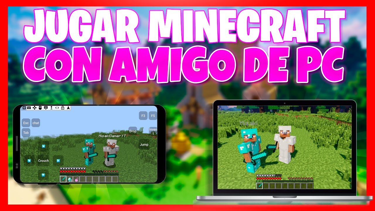 ¡SE PUEDE JUGAR Minecraft ONLINE entre PC y ANDROID! 2 se puede jugar minecraft online entre pc y android