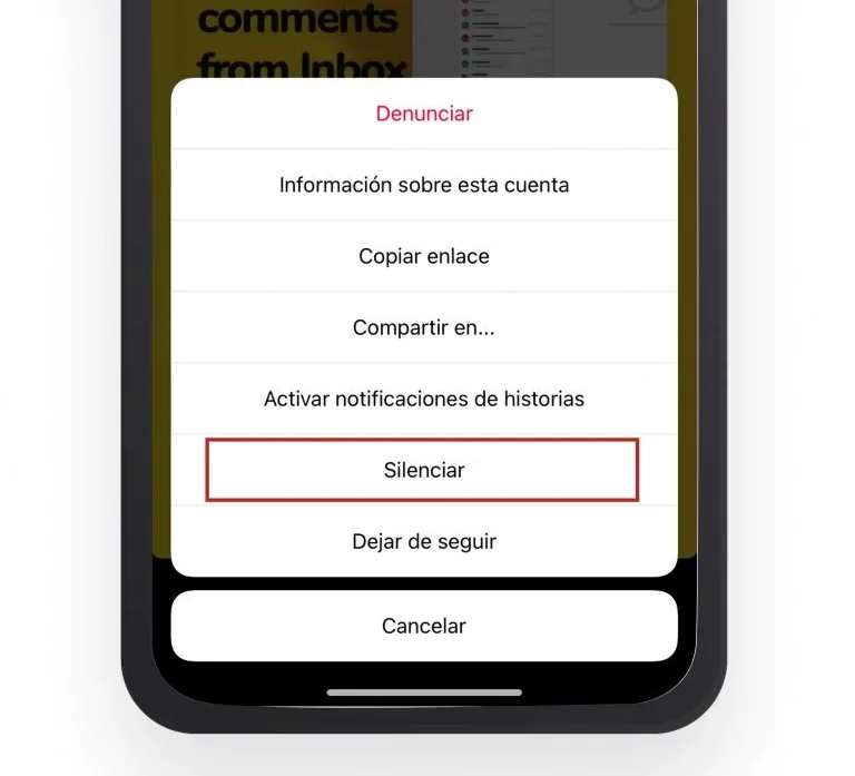 silenciar en instagram descubre como hacerlo