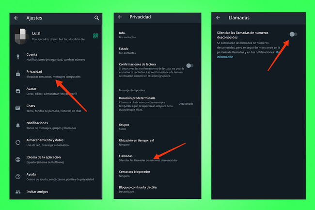 silenciar llamadas de whatsapp descubre el secreto