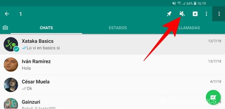 silenciar notificaciones de whatsapp como hacerlo
