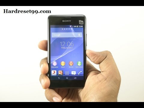 sony e1 descubre el secreto del reset rapido y sencillo