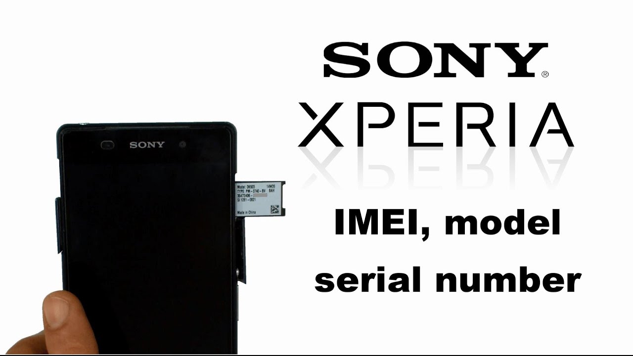 SONY ERICSSON Z3 COMPACT: ¡DESCUBRE SU NÚMERO DE SERIE! 11 SONY ERICSSON Z3 COMPACT: ¡DESCUBRE SU NÚMERO DE SERIE!