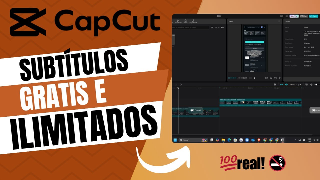 SUBTÍTULOS: Descubre CAPCUT y su Secreto GRATIS 2 subtitulos descubre capcut y su secreto gratis
