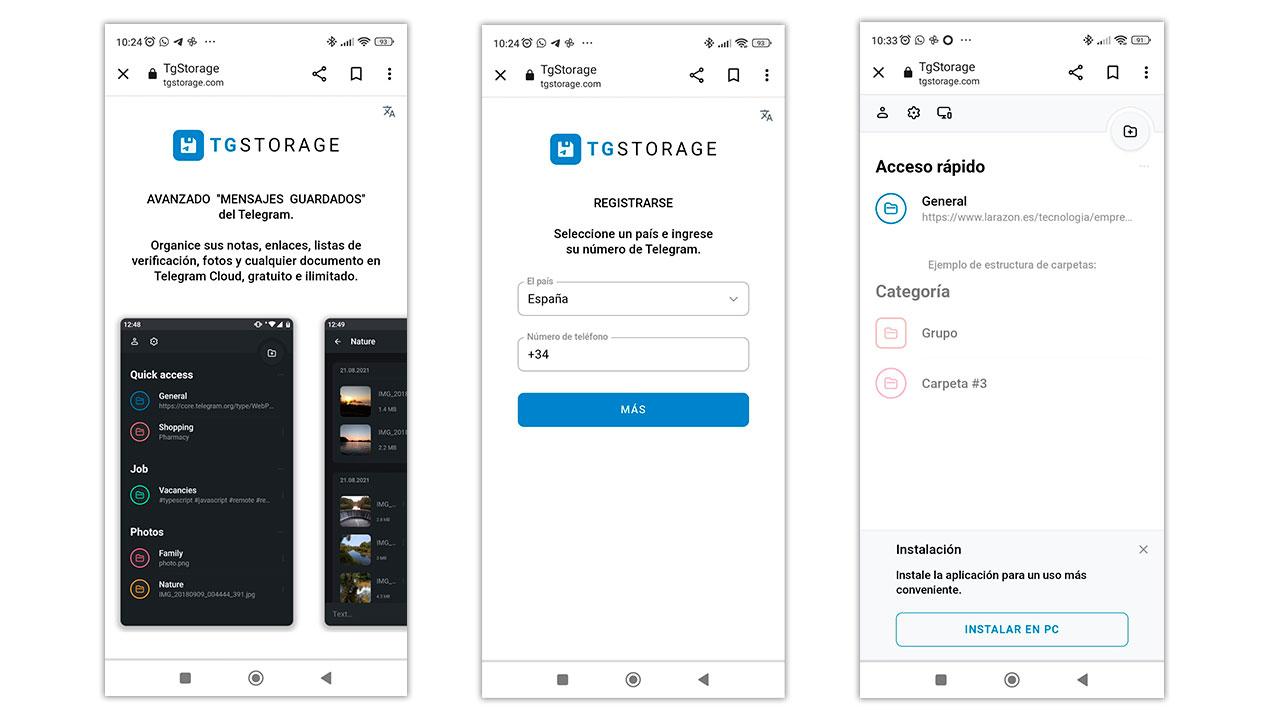 tgstorage la mejor forma de guardar fotos gratis