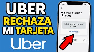 Uber no aceptaba mi TARJETA y SOLUCIONE un MISTERIO 2 uber no aceptaba mi tarjeta y solucione un misterio