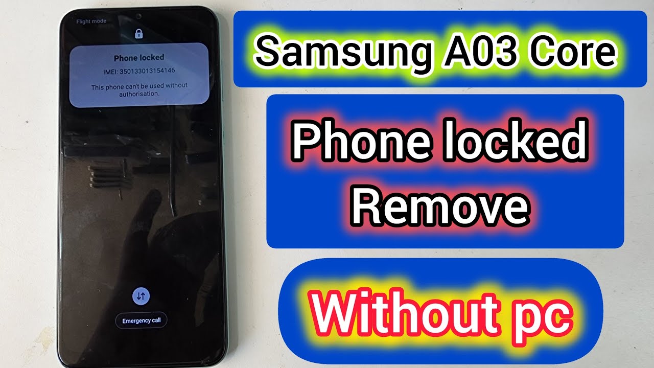 UNLOCK Samsung Galaxy A03 CORE: ¡Descubre el SECRETO! 2 unlock samsung galaxy a03 core descubre el secreto
