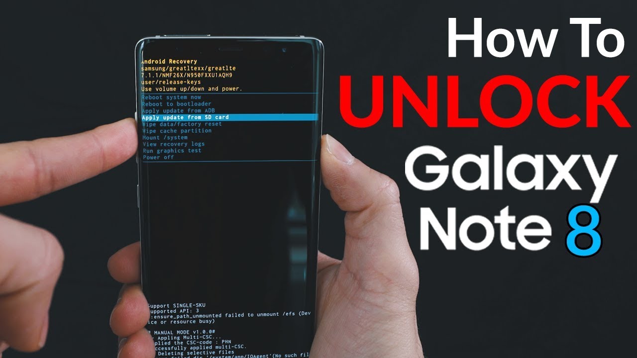 unlock samsung galaxy note 8 descubre el secreto