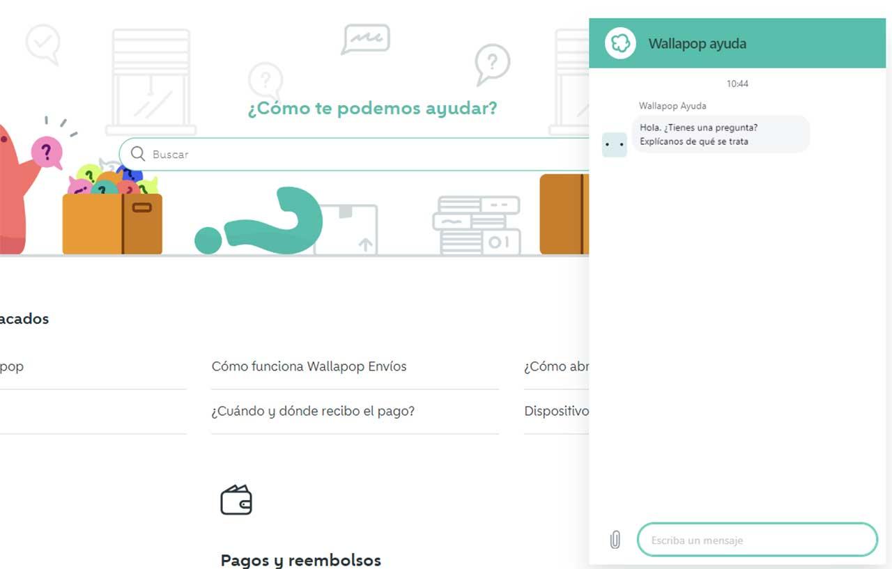 wallapop contacto como hablo con soporte rapido