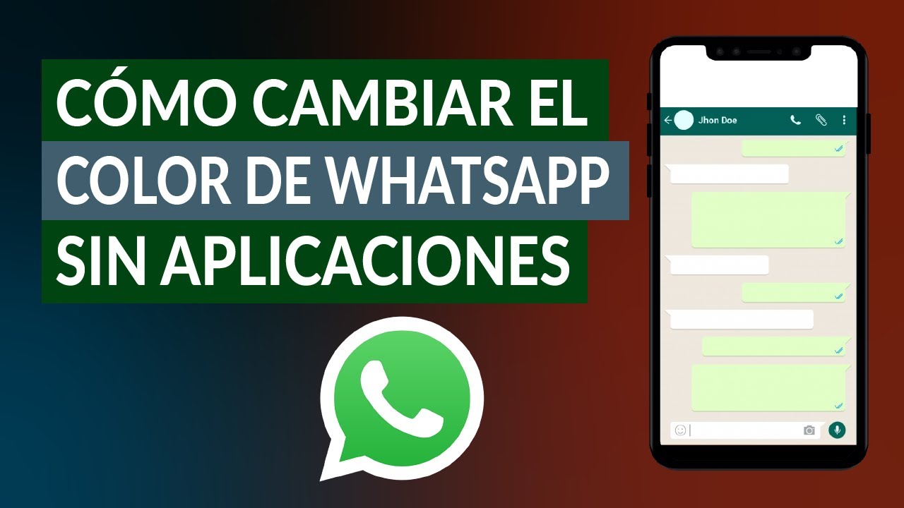 WHATSAPP COLORIDO: ¡Descubre CÓMO TRANSFORMAR tu App! 2 whatsapp colorido descubre como transformar tu app