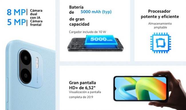 XIAOMI REDMI A1: DESCUBRE sus CARACTERÍSTICAS SECRETAS 2 xiaomi redmi a1 descubre sus caracteristicas secretas