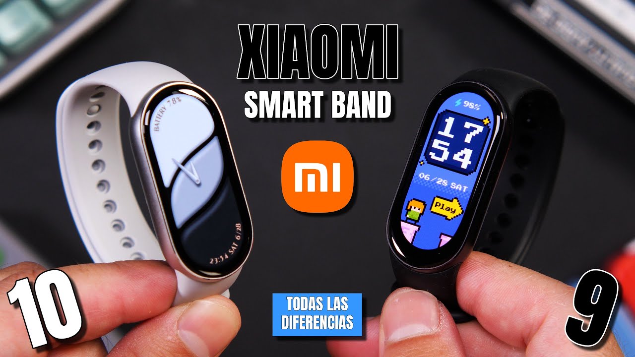 Xiaomi Smart Band 10 vs 9: Descubre cuál es la mejor opción 2 xiaomi smart band 10 vs 9 descubre cual es la mejor opcion