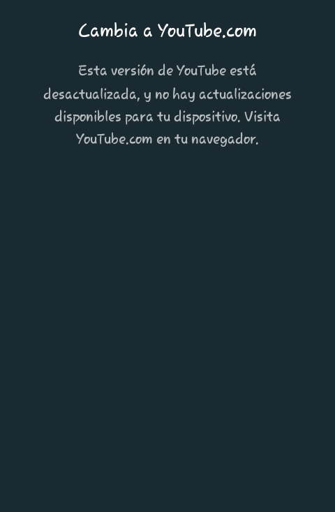 youtube actualizacion descubre por que no es tu movil